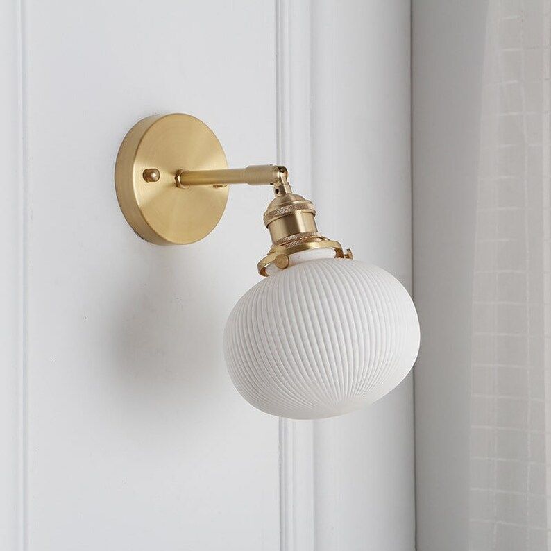 Wall Ceramic Light Wall Sconce Lighting Fixture Home Decor | Etsy | Etsy (US)