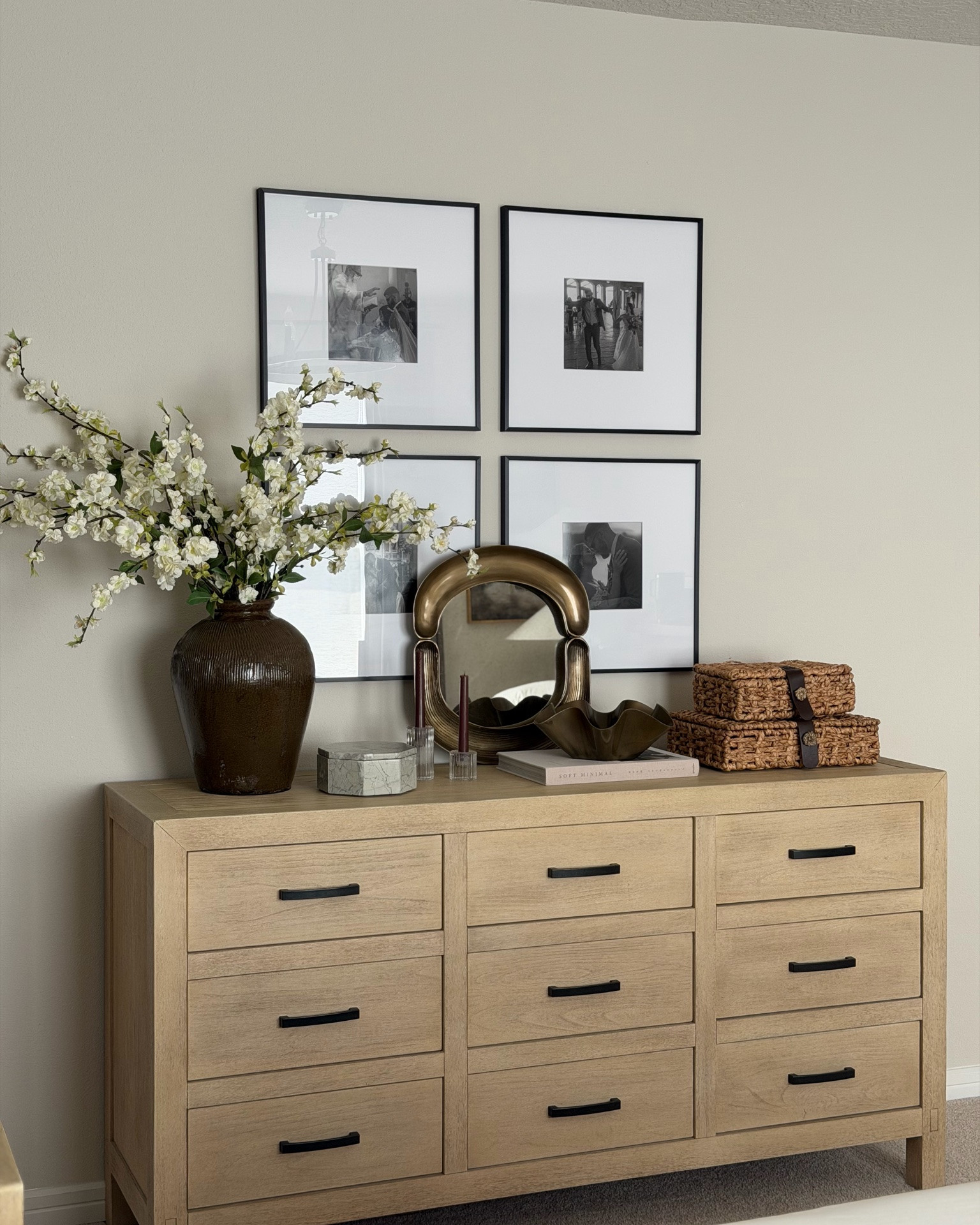 Dresser styling 

#dresser #masterbedroom #pictureframes #gallerywall

#LTKHome #LTKSaleAlert #LTKSeasonal