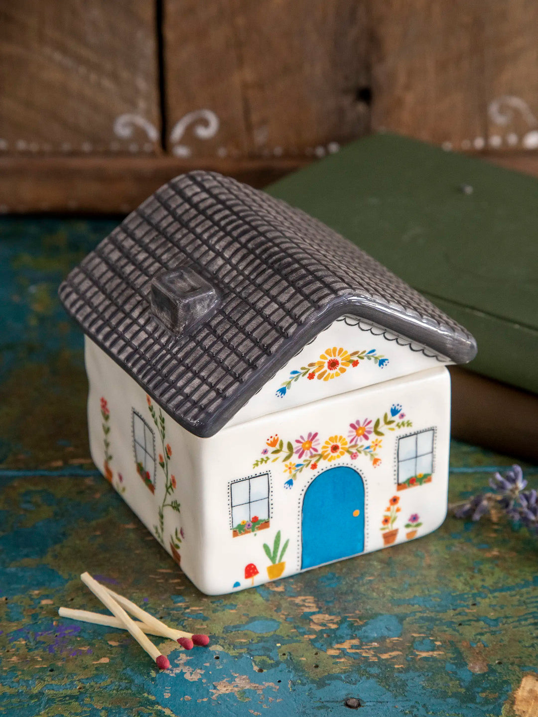 Secret Message Trinket Cottage Candle - Home Sweet Home | Natural Life