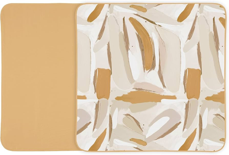 Toddlekind Pretty Practical Mat 100% Organic Cotton 47" x 47”, Reversible, Portable, Travel, Po... | Amazon (US)