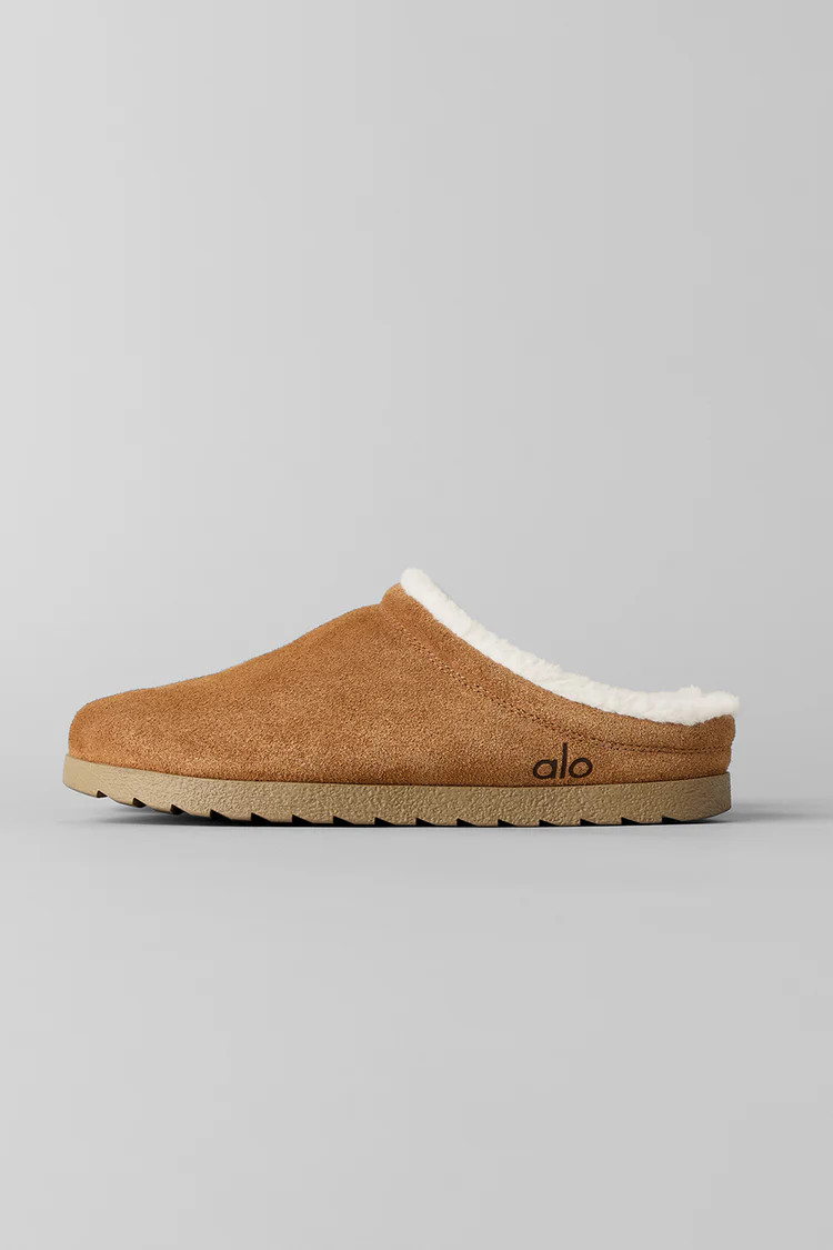 Recovery Slipper - Saddle/Ivory | Alo Yoga (US)