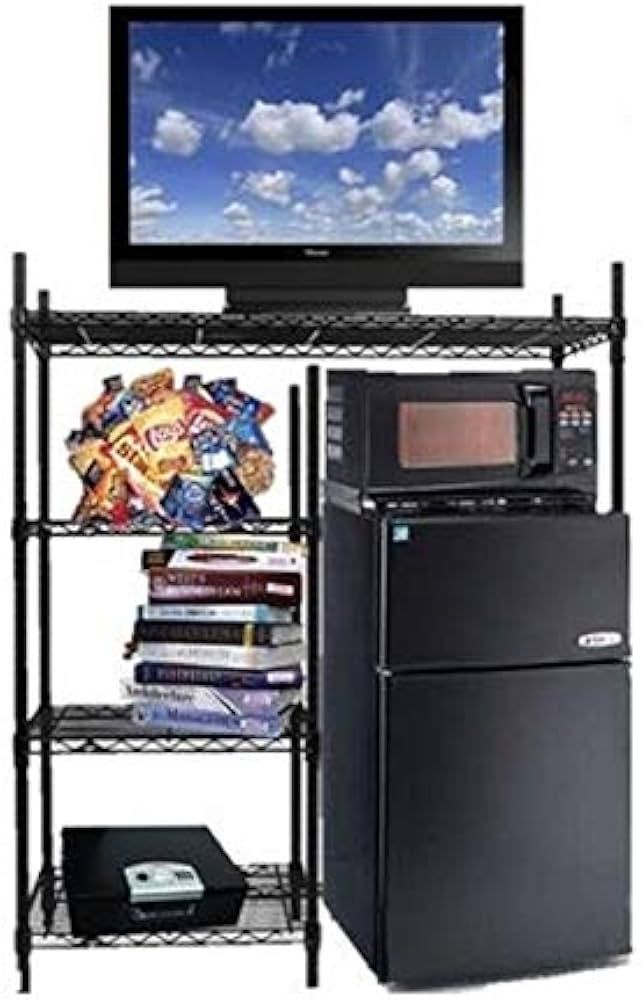 DormCo Suprima® Adjustable Shelving - The Shelf Supreme - Black | Amazon (US)