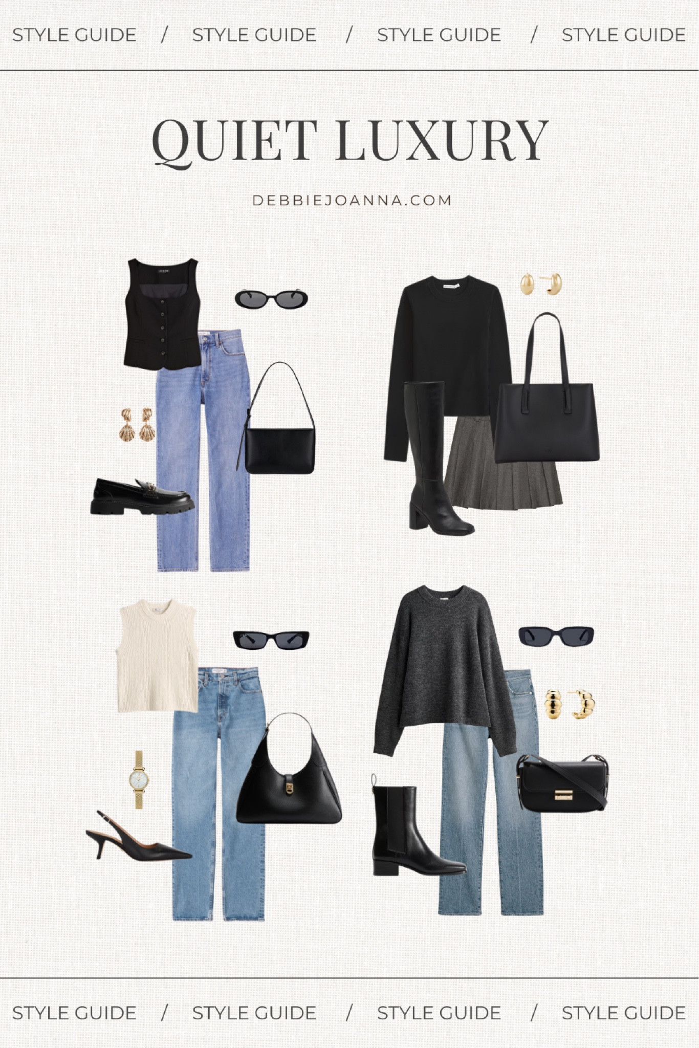 Quiet Luxury Style Guide / Minimalist Outfit Ideas / Styling Tips 

#QuietLuxury #Minimalist #StyleGuide #OutfitIdeas 

#LTKFindsUnder50 #LTKFindsUnder100 #LTKStyleTip