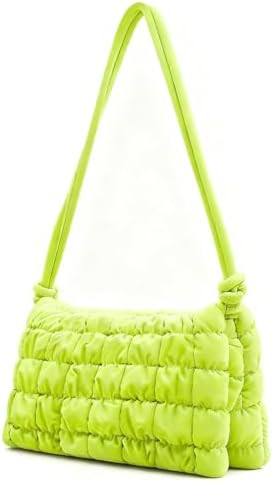 NAARIAN Shoulder Bag for Women, Small Puffer Crescent Hobo Bag, Trendy Waterproof Clutch with Mag... | Amazon (US)