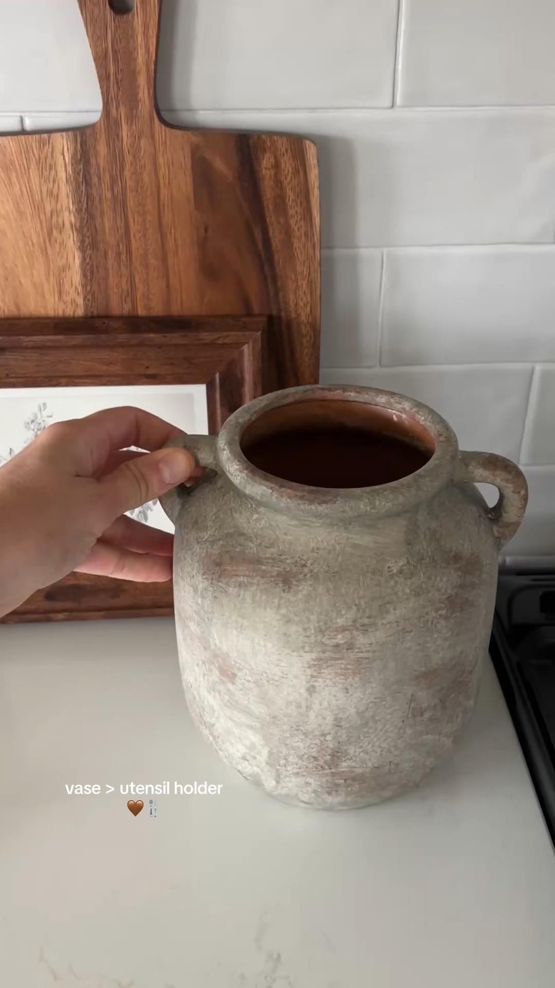 Vase > utensil holder🤎🍴

#LTKHome