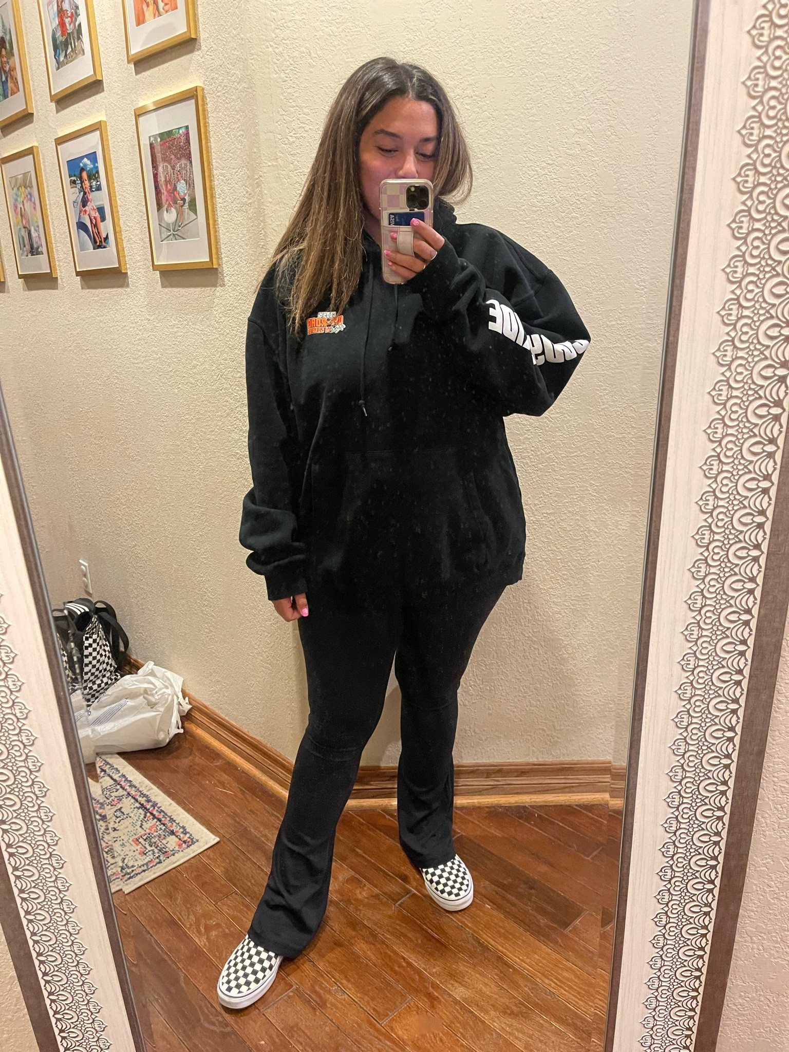 Comfy cozy for this cold spring nights with snow on the ground still! 
Hoodie is Cody’s ride foundation from a charity event we worked!

#LTKfindsunder50 #LTKmidsize #LTKstyletip