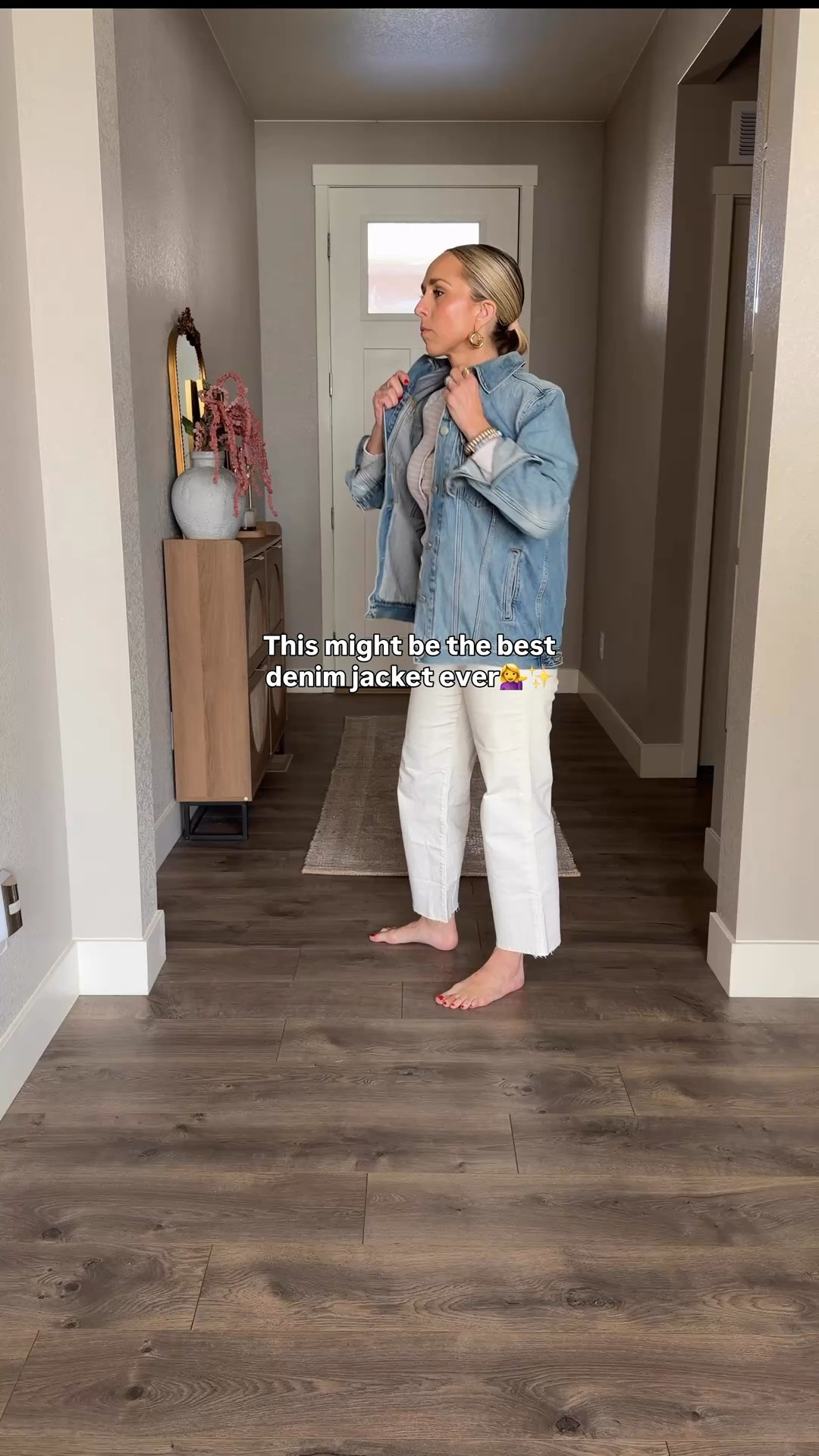 This denim jacket is so comfy and perfect for layering! 

#LTKgrwm #LTKmomlife #LTKootd