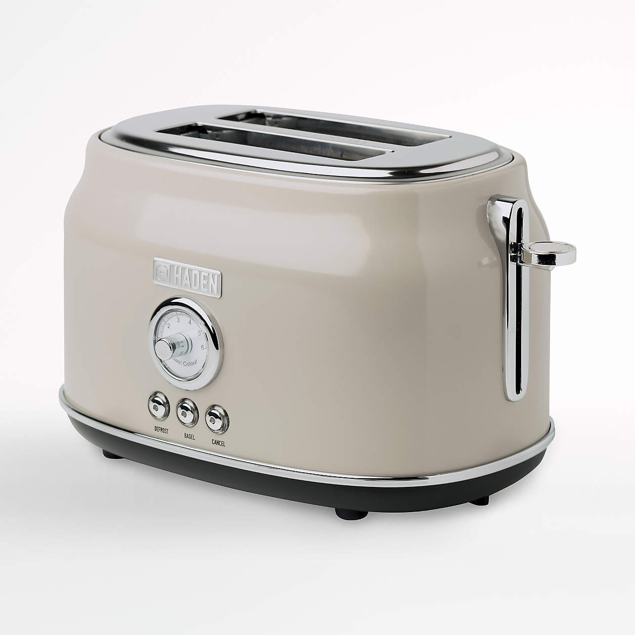 HADEN Dorset Putty Beige 2-Slice Toaster + Reviews | Crate & Barrel | Crate & Barrel