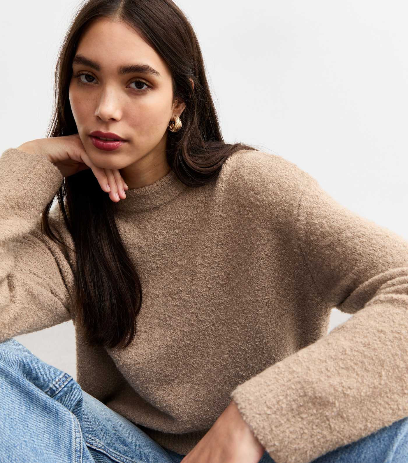 Mink Teddy Texture Knit Jumper
						
						Add to Saved Items
						Remove from Saved Items | New Look (UK)