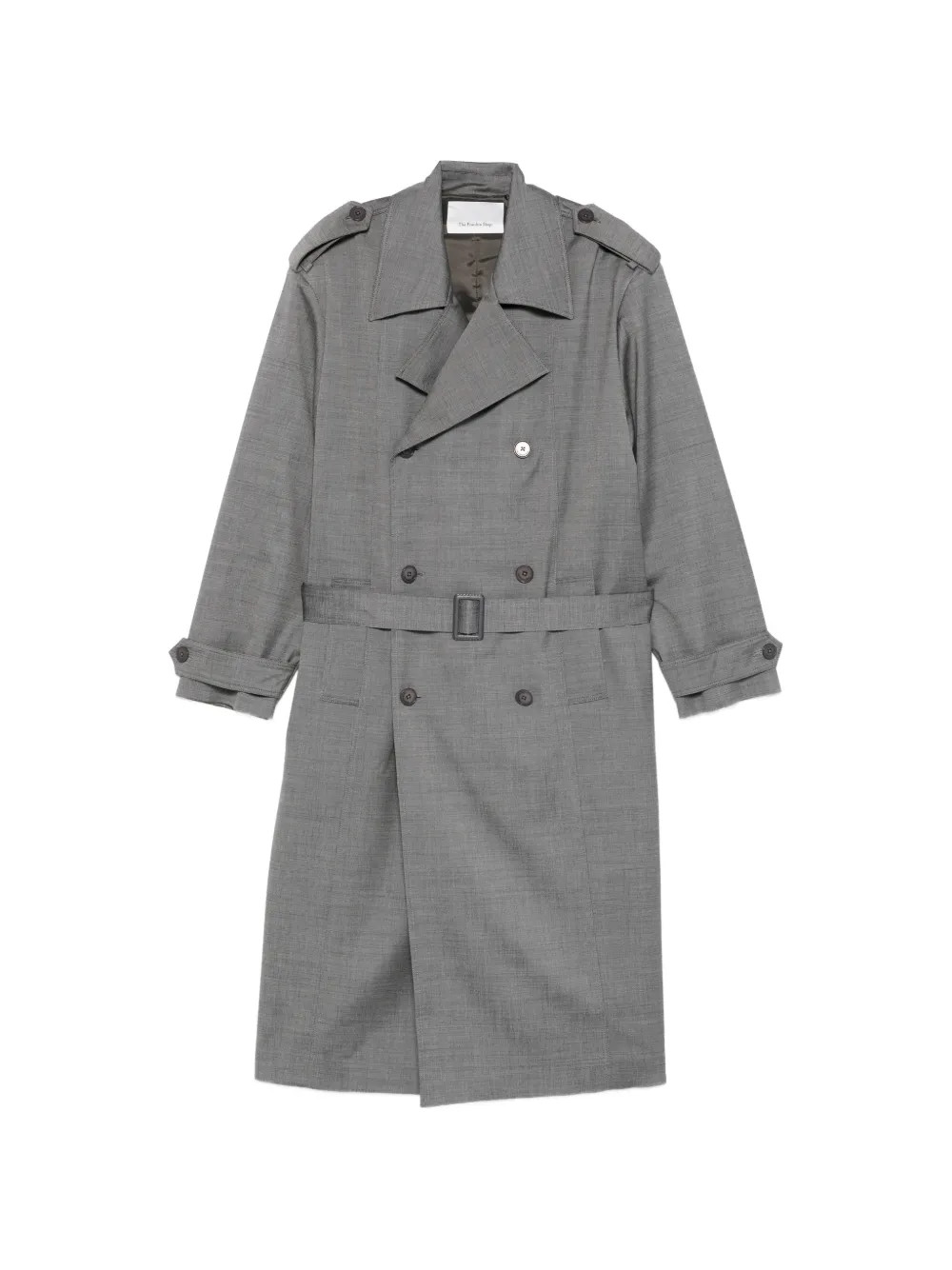 double-breasted trench coat | Farfetch Global