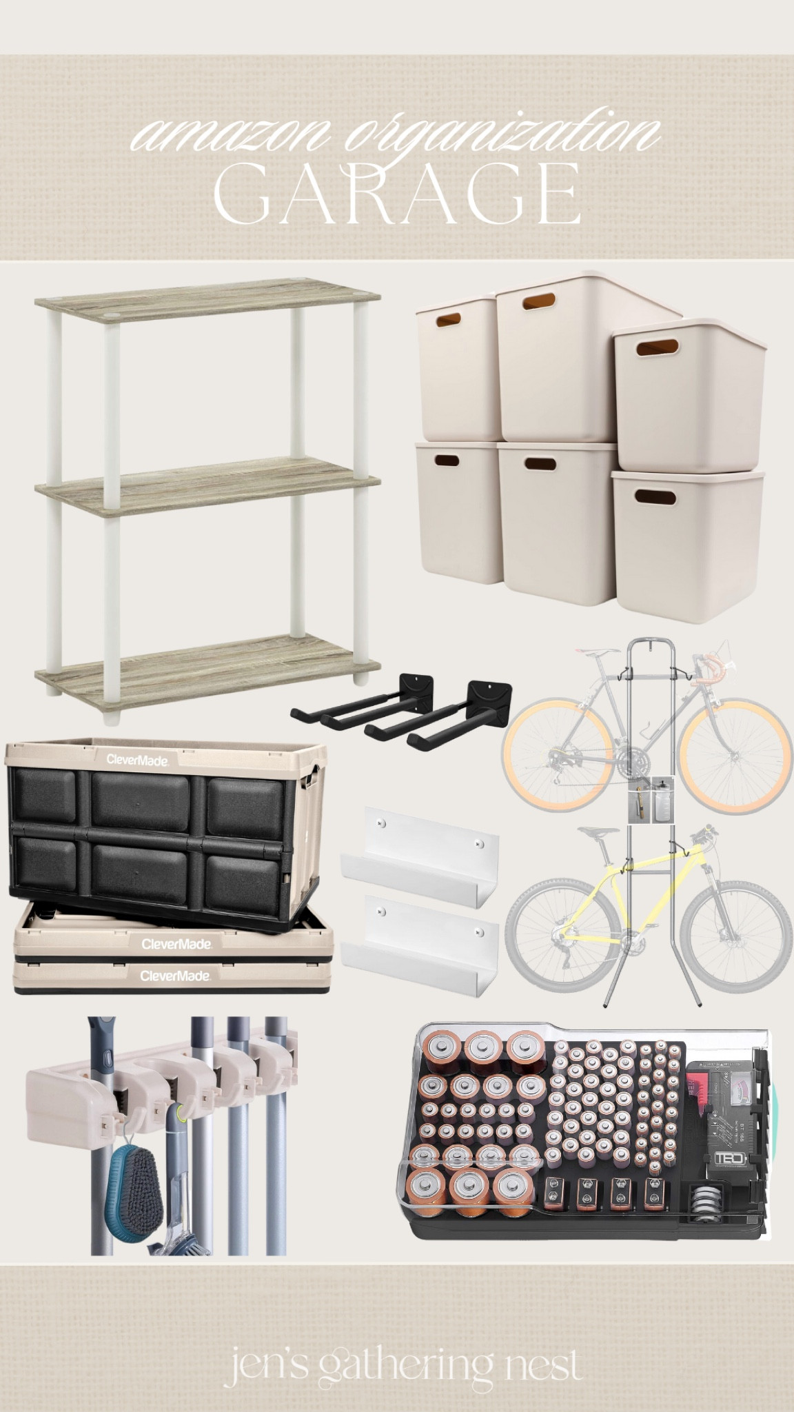 AMAZON ORGANIZATION — garage  🤎

#garageorganization #organization #homeorganization #laundryroom #linencloset #2024goals #newyearsgoals #organizewithme #amazonfinds #amazonhome

#LTKhome #LTKfindsunder50