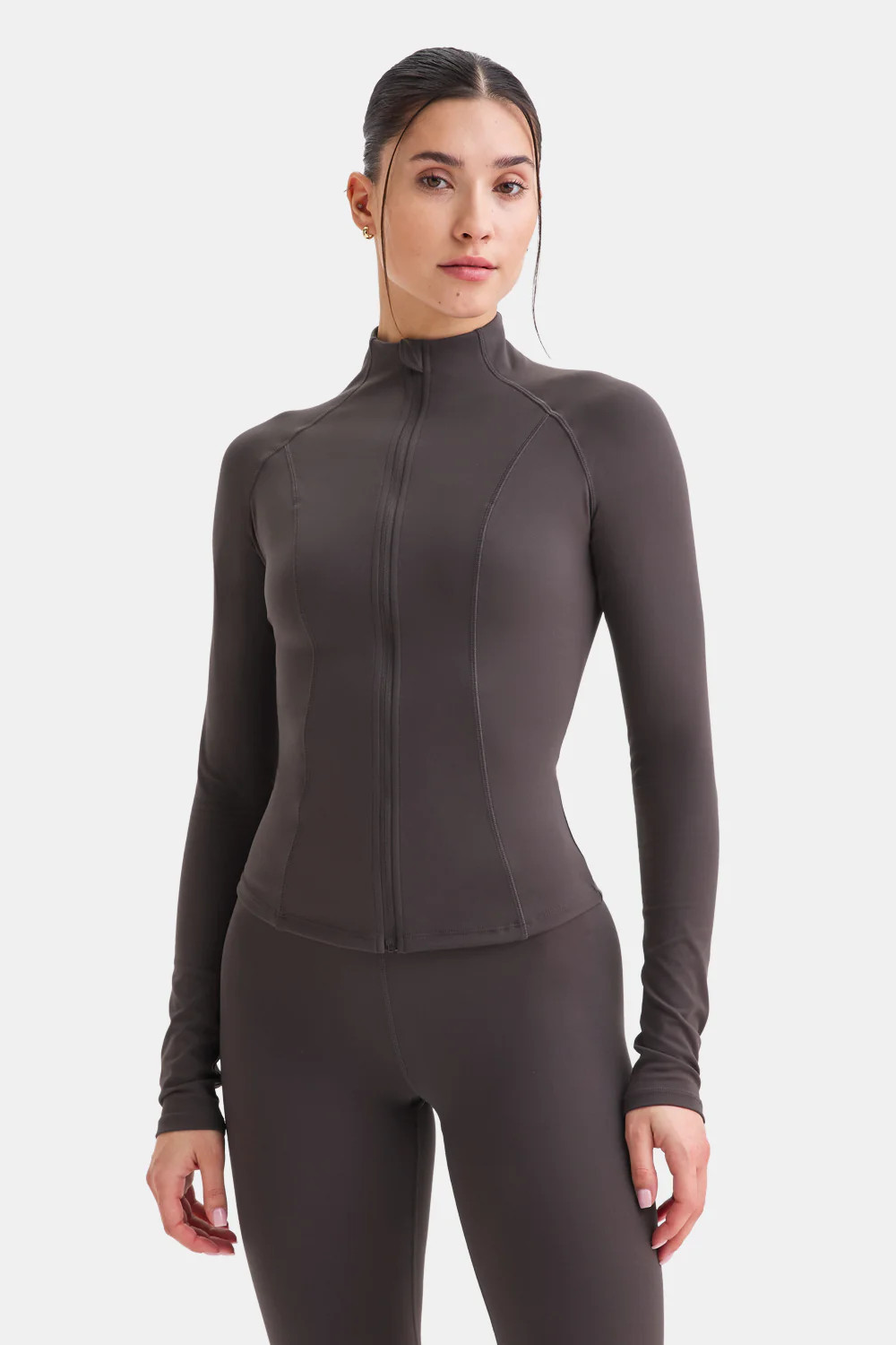 DayFlex Zip Through Jacket - Cool Espresso | TALA (UK)
