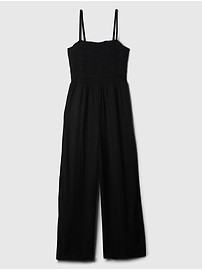 Smocked Wide-Leg Jumpsuit | Gap Factory