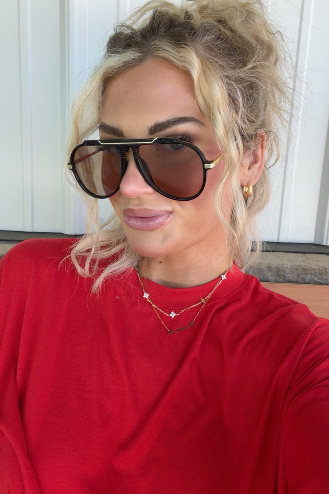 Obsessed with these new sunnies!! ☀️🤎

#LTKSeasonal #LTKootd #LTKMothersDay