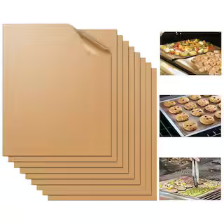 Copper Reusable Heavy Duty BBQ Grill Mesh Mat-Set of 9 Non-Stick, Cooking Accessories | The Home Depot