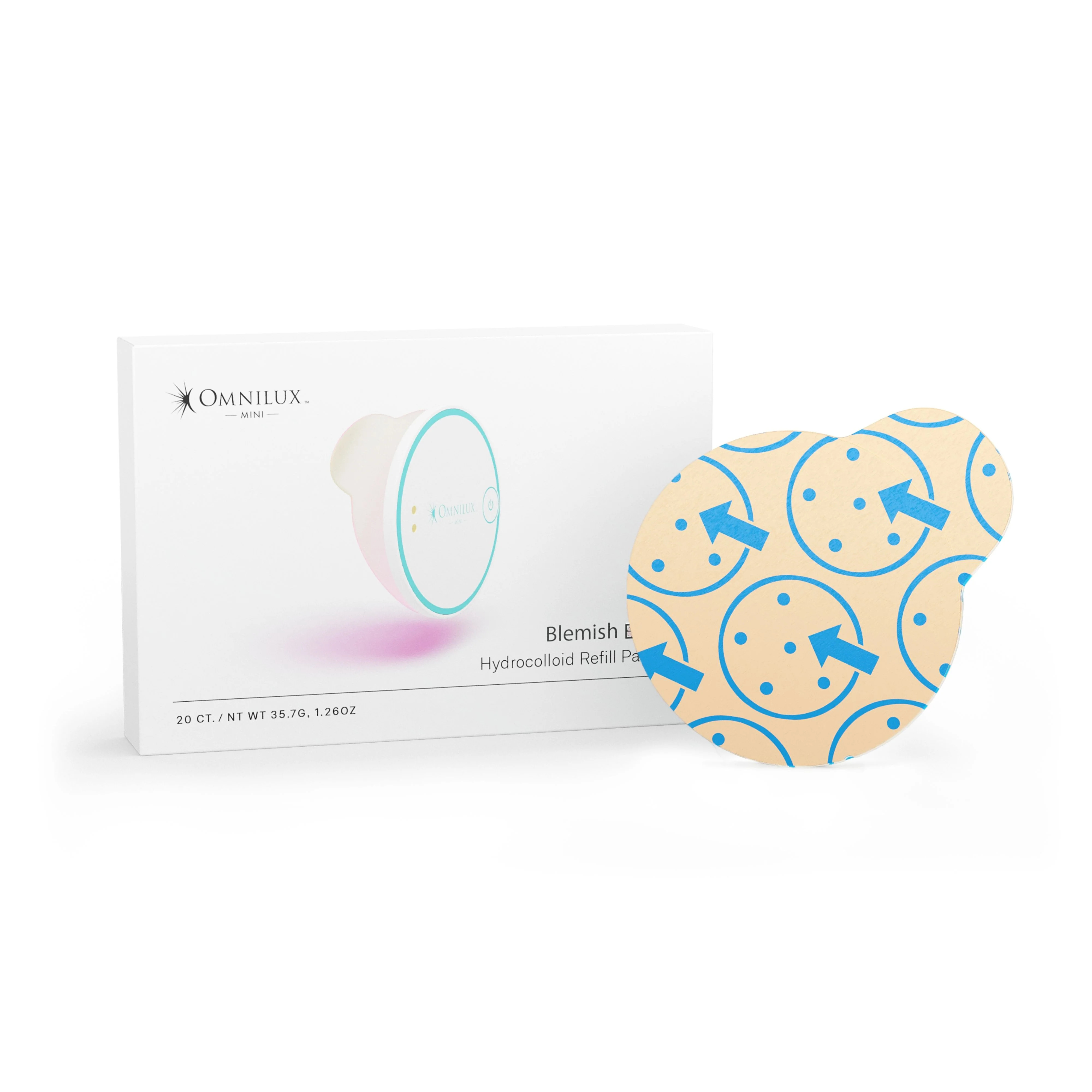 Blemish Eraser Hydrocolloid Refill Patches (20 ct) | Omnilux