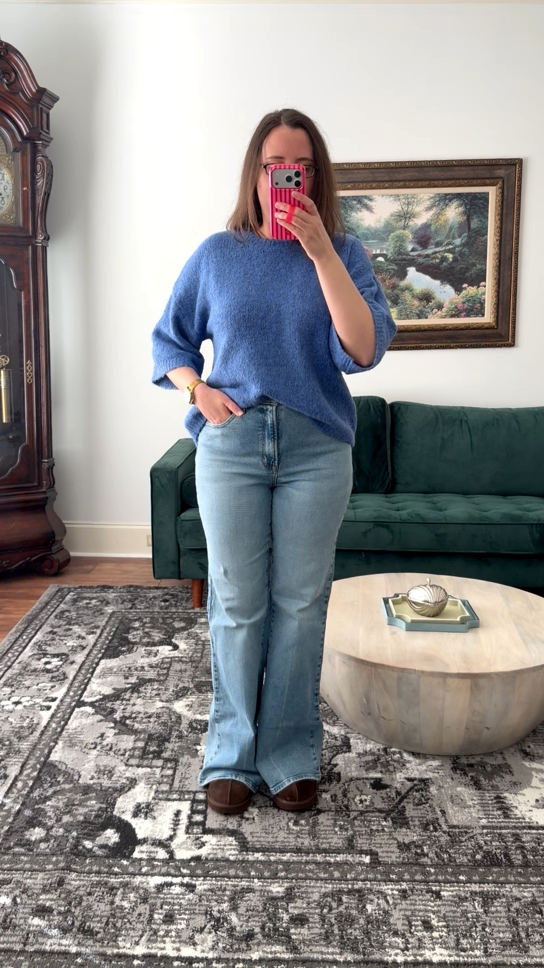 The BEST $35 jeans! These fit TTS. I also love this short sleeve sweater! 

Target finds, target jeans, winter outfit, target outfitt @Target 

#LTKootd #LTKSeasonal #LTKMidsize