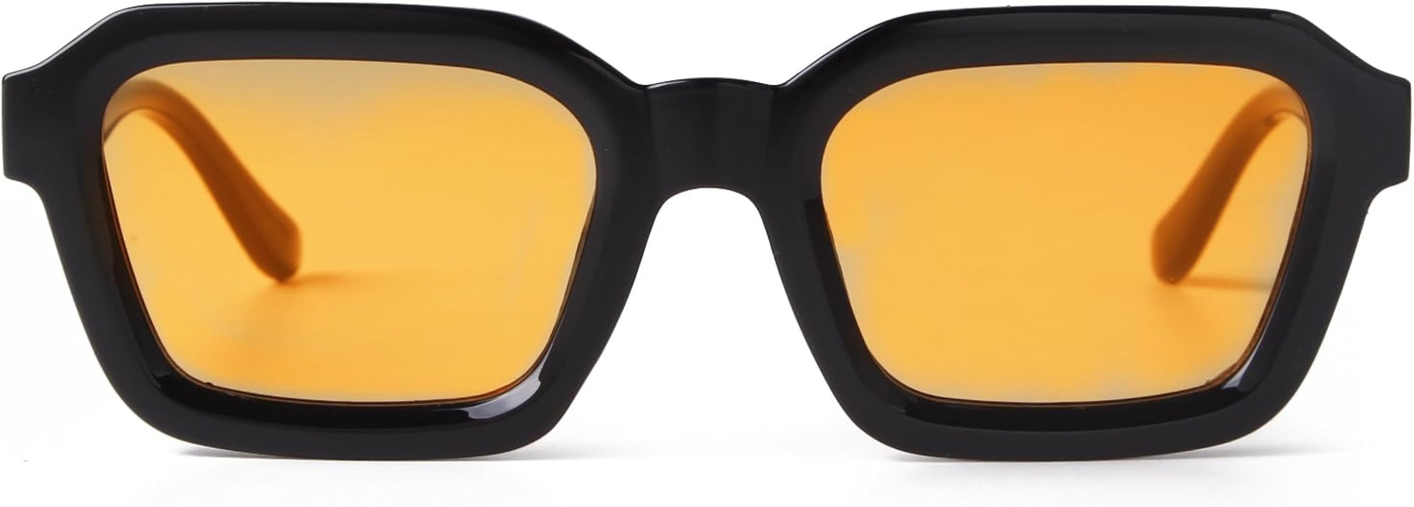 ADE WU Trendy Square Sunglasses for Women Men, Unique Designer Inspired 70s 80s Stylish Square Fr... | Amazon (US)