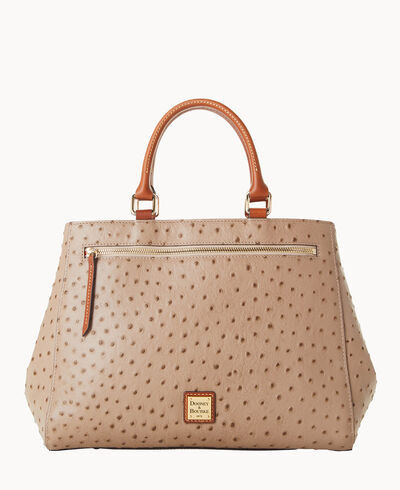 Ostrich Zip Satchel | Dooney & Bourke (US)