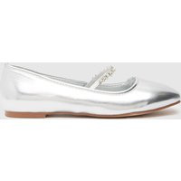 SIMMI Olisa Ballet Flats in Silver | Schuh