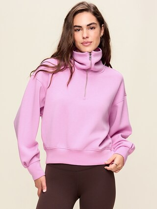 Bounce Fleece Half-Zip Pullover Sweatshirt | Old Navy (US)