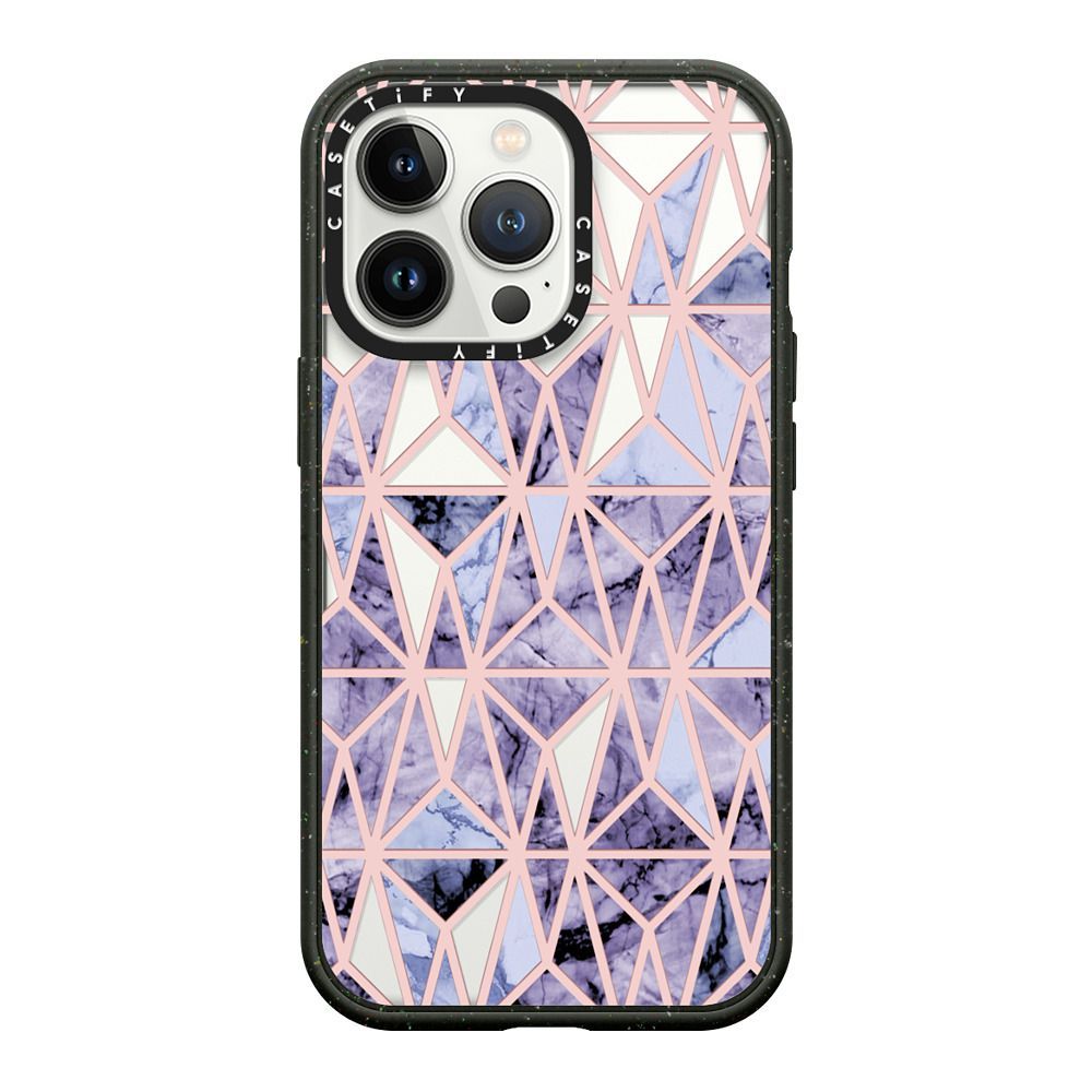 crystals and gems geometric pattern | Casetify