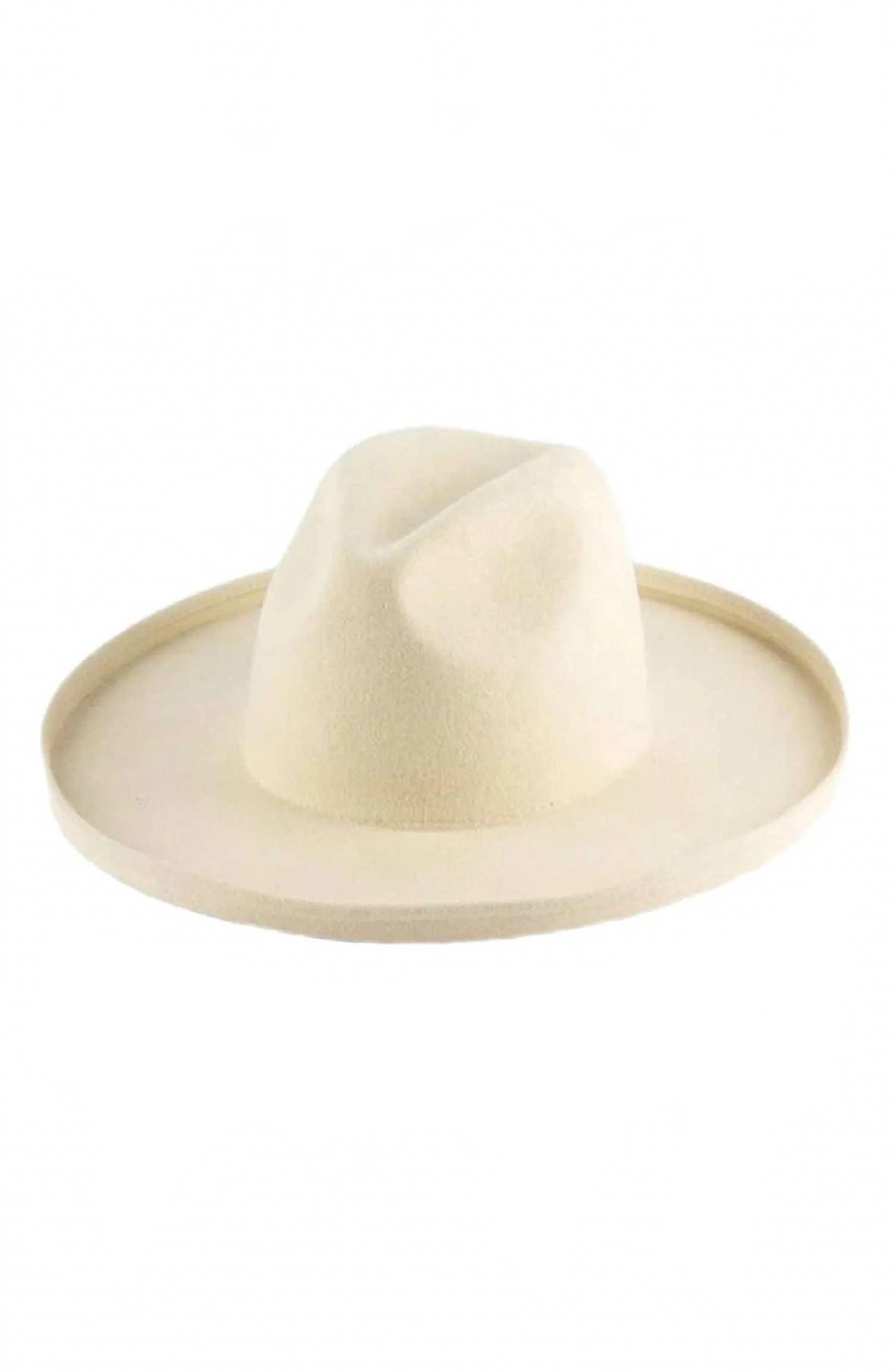Women's Amelia Pencil Brim Fedora In Off White | Shop Simon