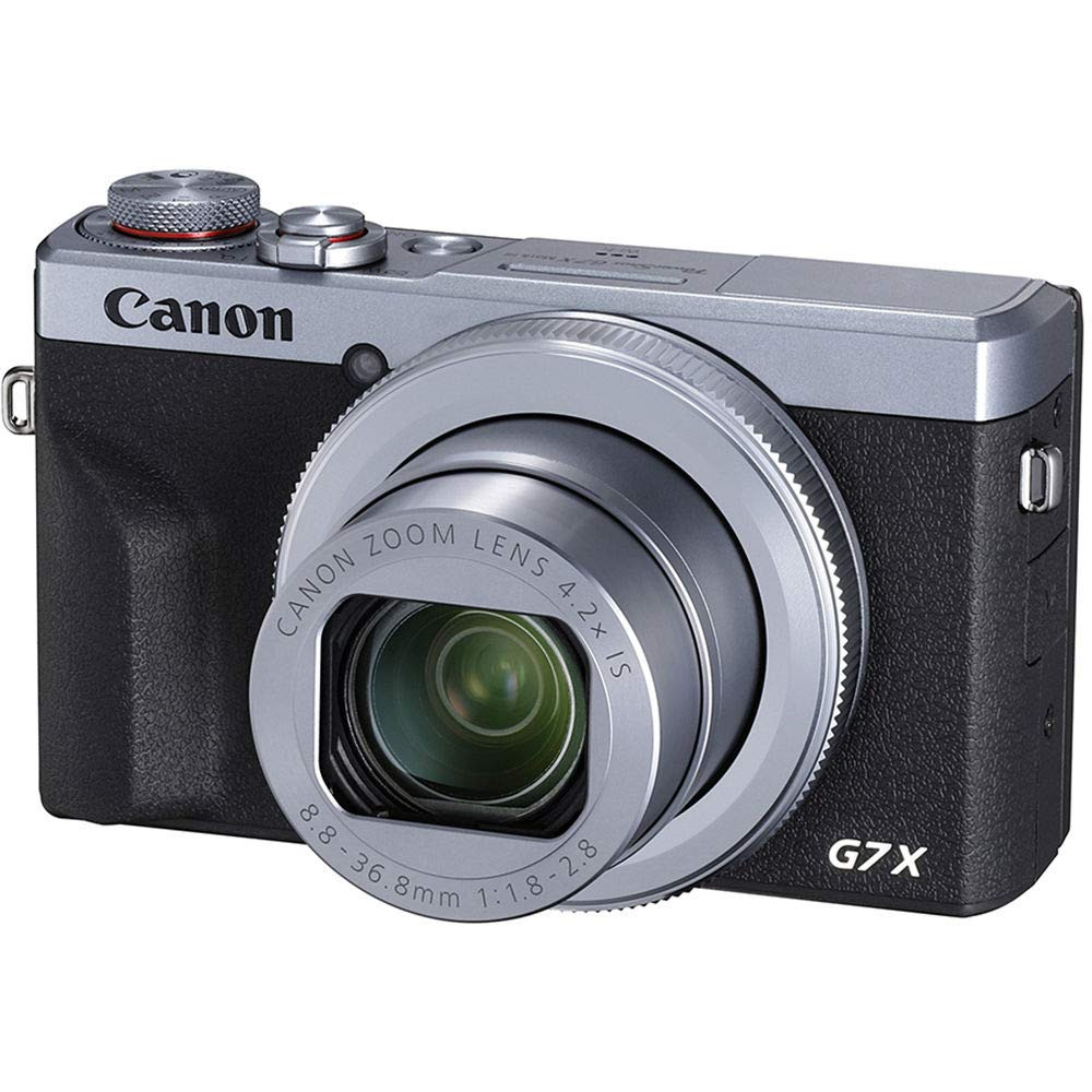 Canon PowerShot G7X Mark III Digital Camera with 4.2x Optical Zoom Lens (Silver) | Amazon (US)