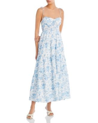 Smocked Tiered Maxi Dress | Bloomingdale's (US)