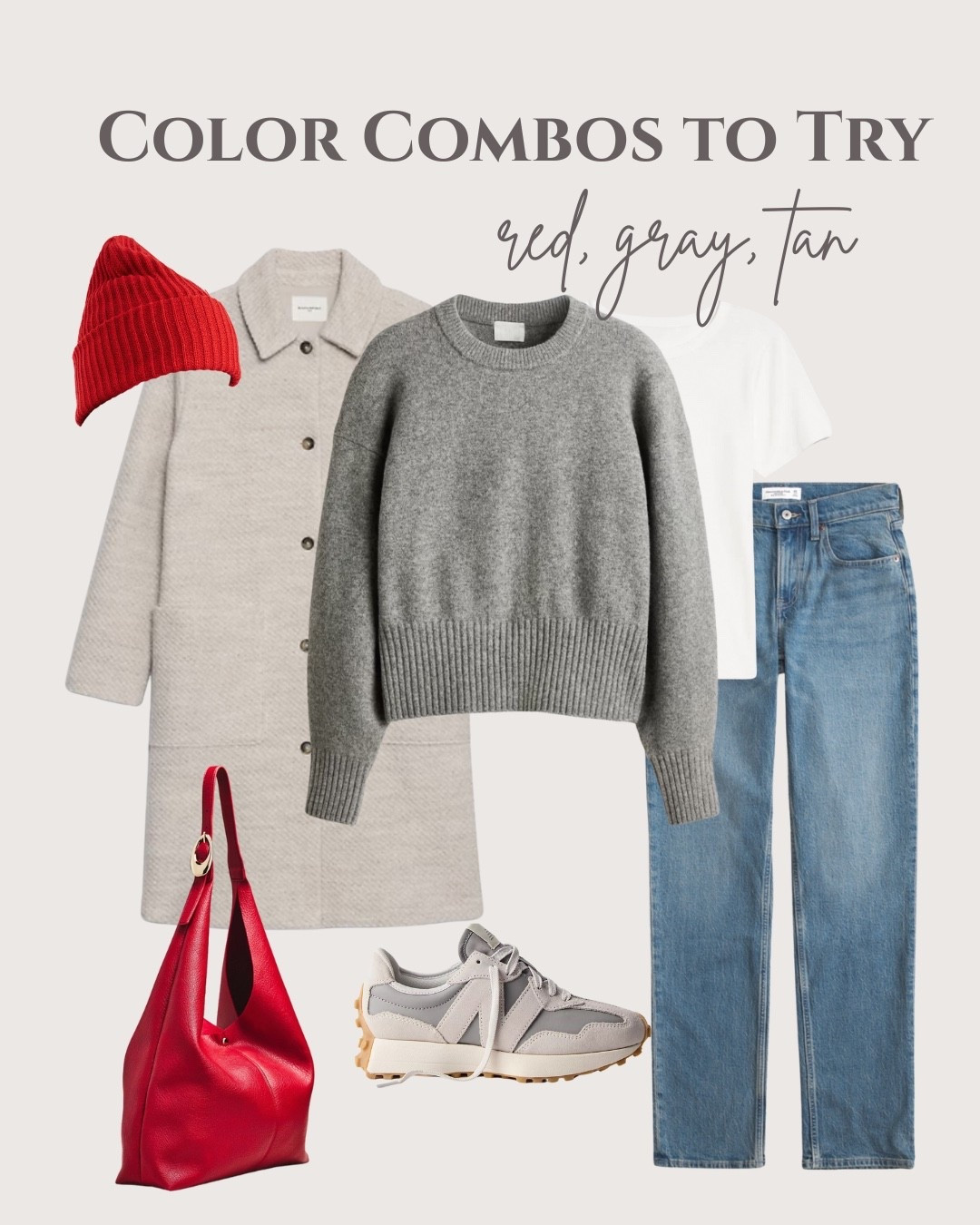 Color combinations to try
Red gray tan color combo
Casual mom outfit
Valentine’s Day outfit for women


#LTKootd #LTKmomlife #LTKOver40