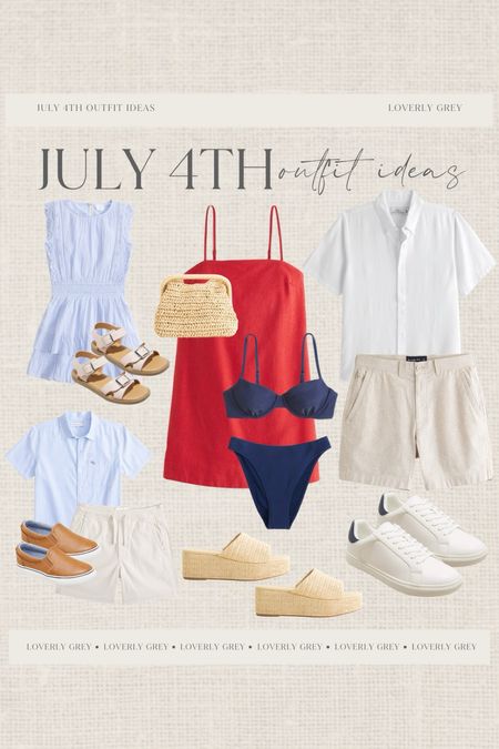 4th of July outfit ideas for the whole family! 



Loverly grey, summer outfits, family outfits, kids outfits, kids summer shoes 

#LTKFamily #LTKKids #LTKStyleTip