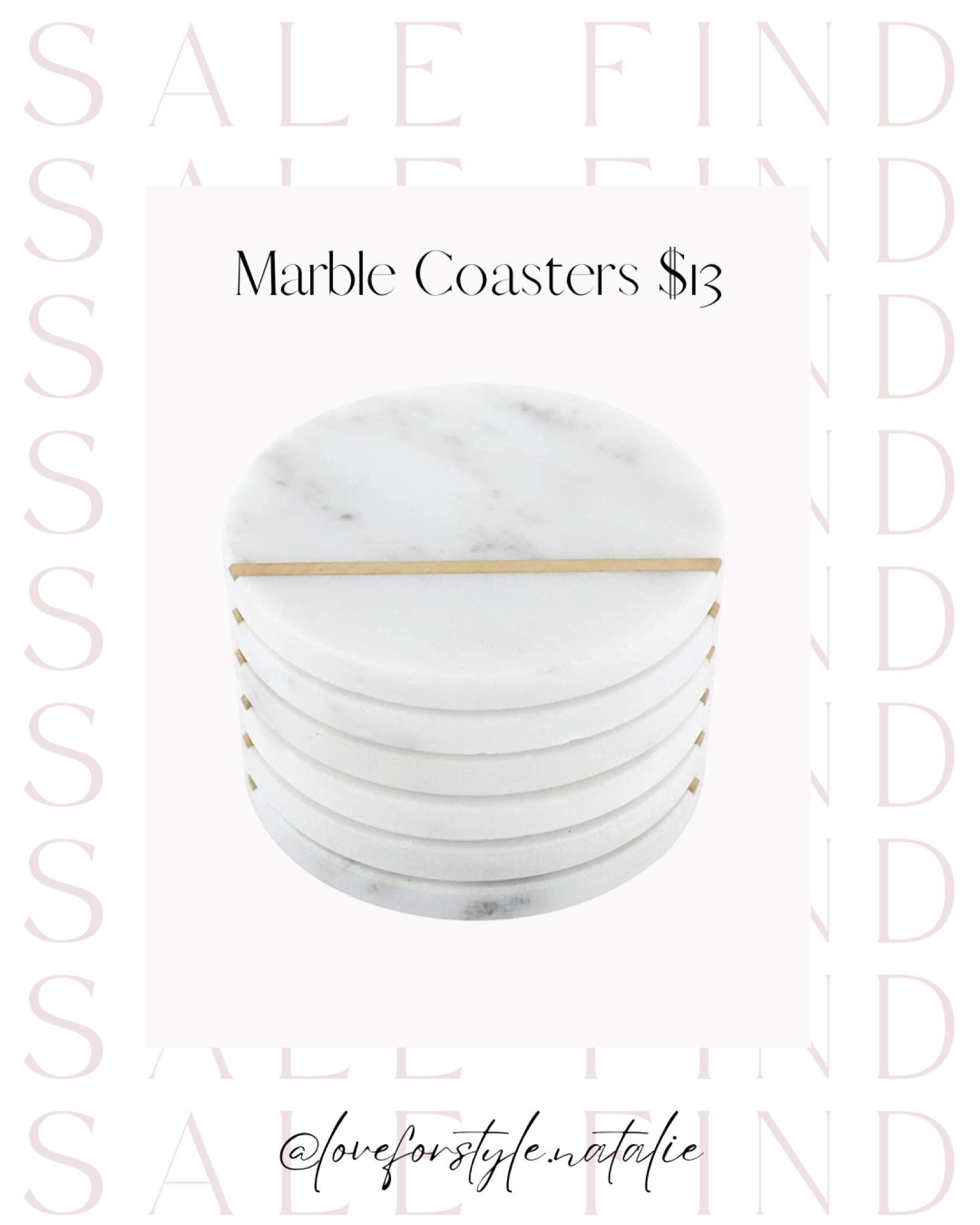 Amazon Marble Coasters $13 on sale


Amazon finds | amazon sale find | amazon sale | marble favorites 

#LTKSeasonal #LTKsalealert #LTKhome