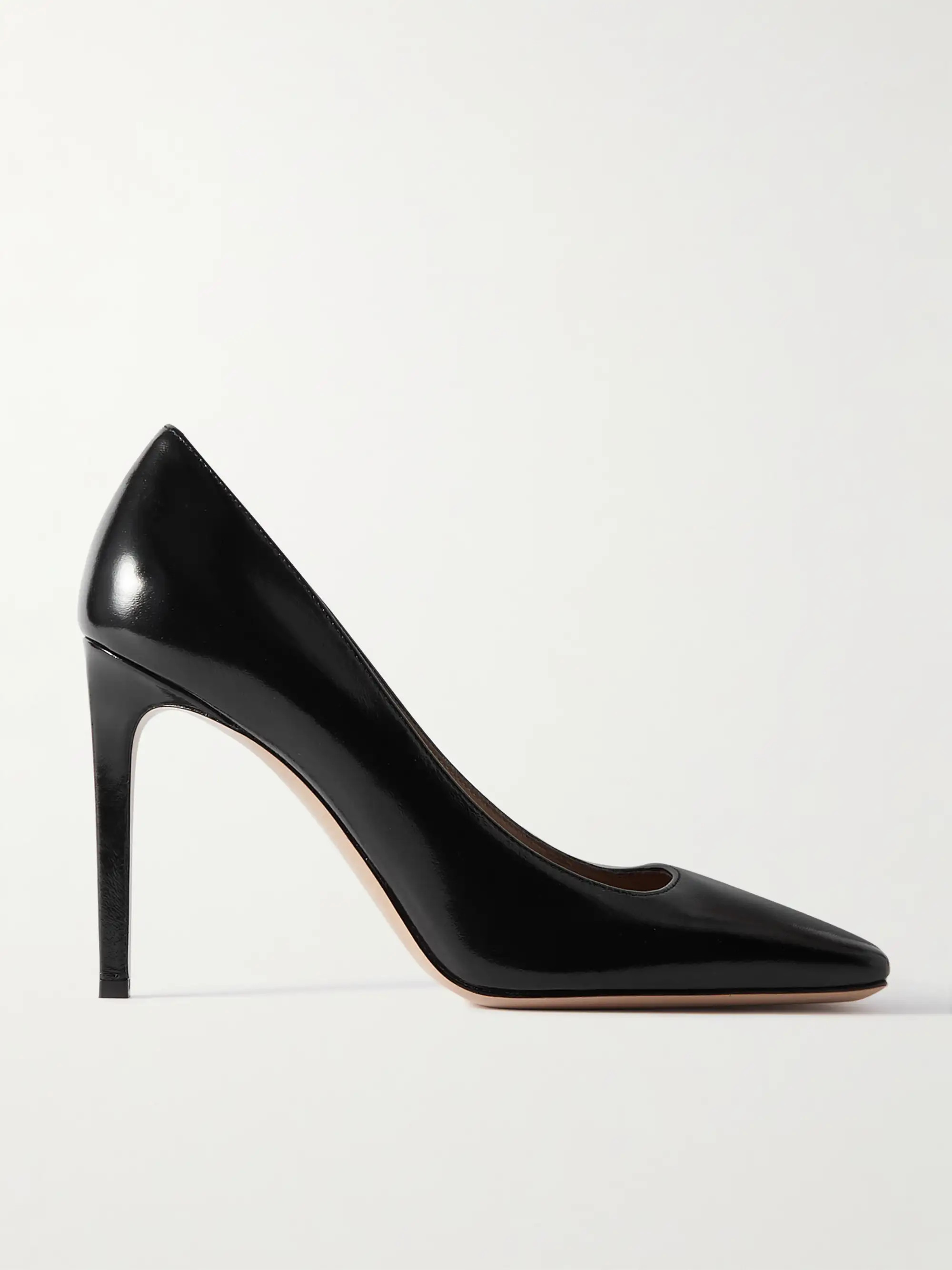 100 glossed-leather pumps | NET-A-PORTER (UK & EU)