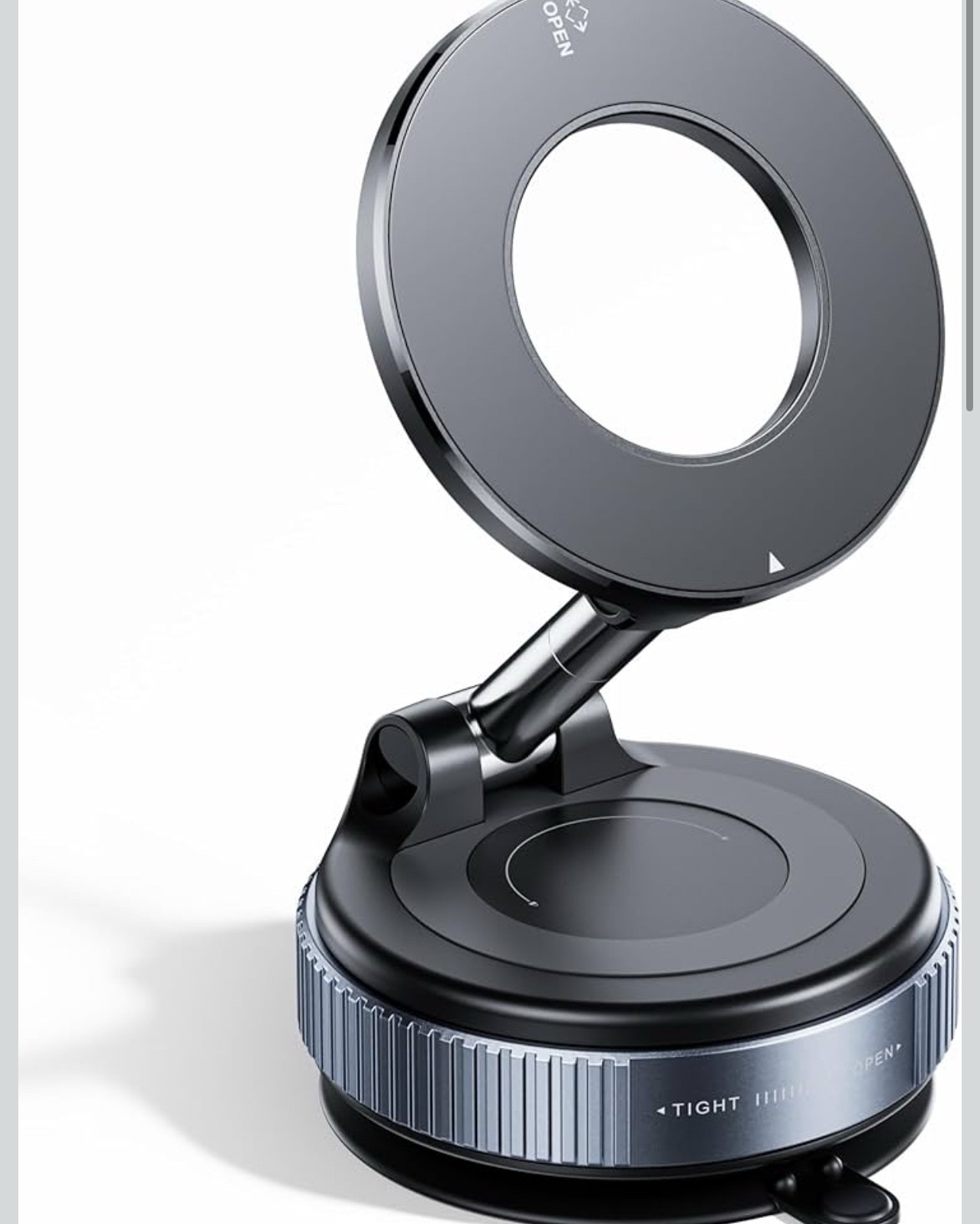 Mag safe portable phone mount!

Works on any flat surface - magnet ring included if your case is not mag compatible!

#LTKFindsUnder100 #LTKFindsUnder50 #LTKTravel