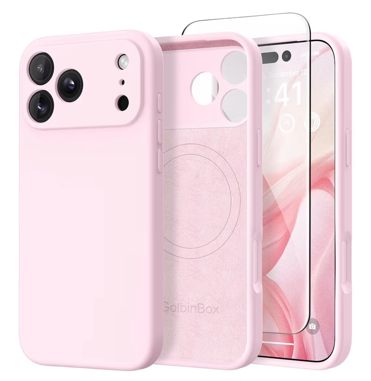 GolbinBox Magnetic for iPhone 17 Pro Case, Compatible with MagSafe, [Full Camera Protection] [Screen Protector], Silicone Shockproof Phone Cover with Anti-Scratch Microfiber Lining

iPhone phone case

#LTKHome #LTKSaleAlert