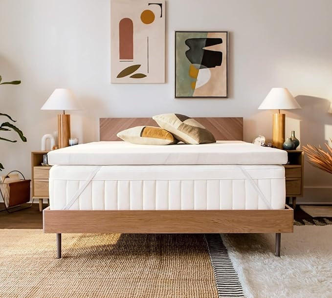 TEMPUR-Adapt (Supreme) 3" Memory Foam Mattress Topper, Queen,White | Amazon (US)