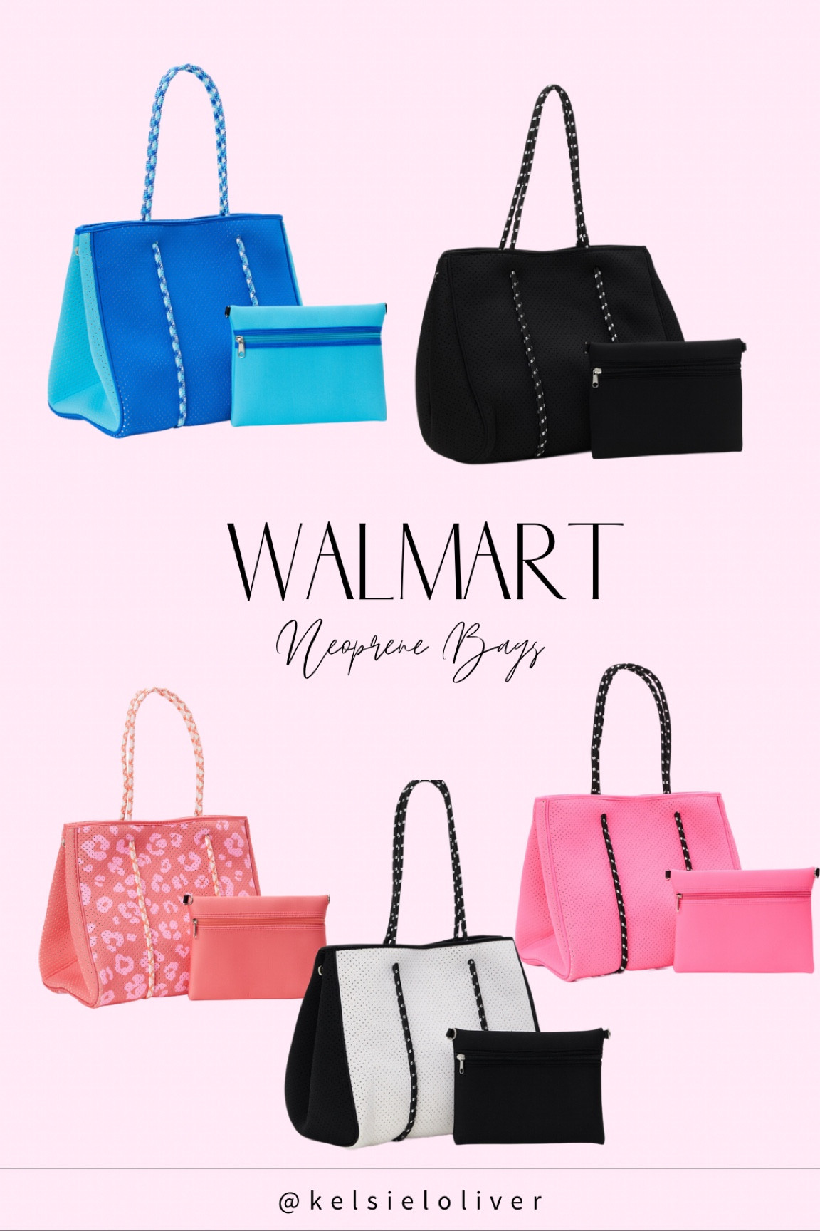 Loving these new neoprene bag colors and patterns now at Walmart!! Very trendy and affordable!✨

#LTKfamily #LTKunder50 #LTKitbag
