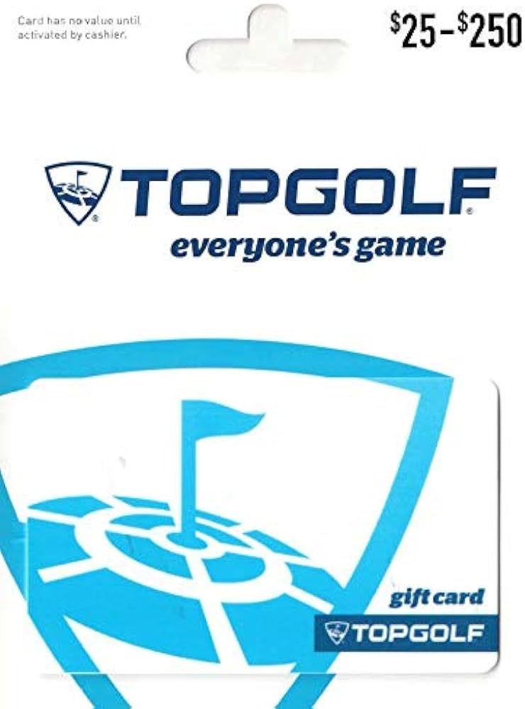 Topgolf Gift Card | Amazon (US)