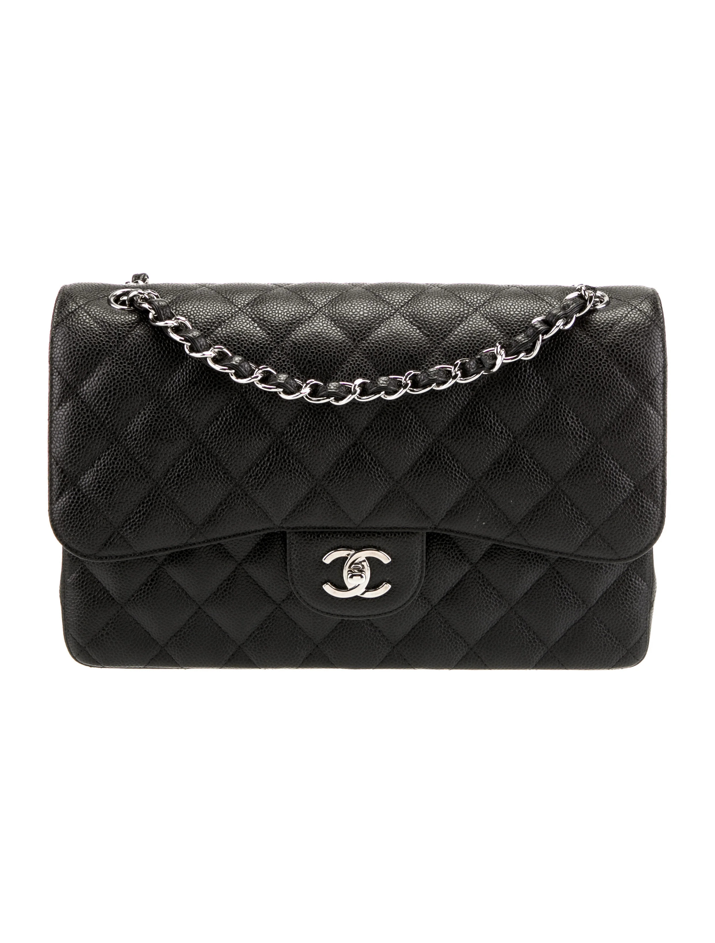 Caviar Classic Jumbo Double Flap Bag | The RealReal