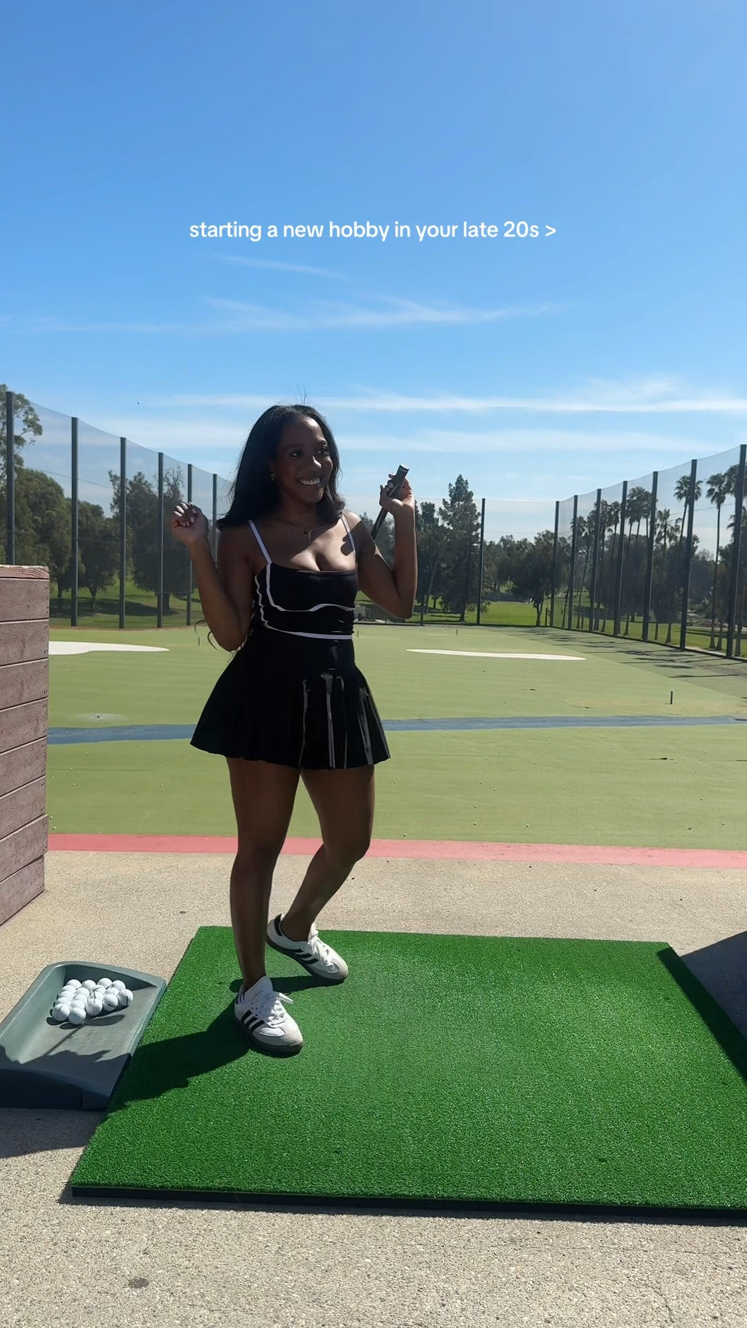 golf outfit of the day🏌🏾‍♀️🤍

#LTKootd #LTKActive #LTKPetite