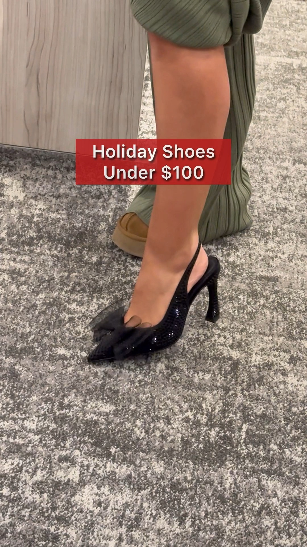 Holiday shoes under $100 (most under $50)!!

Macy’s sale
Holiday shoes
Bow shoes
Rhinestone shoes
Holiday outfit

#LTKCyberWeek #LTKWatchNow #LTKGiftGuide