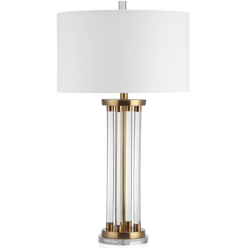 Cyrus Table Lamp - Brass/Acrylic - Gold | One Kings Lane