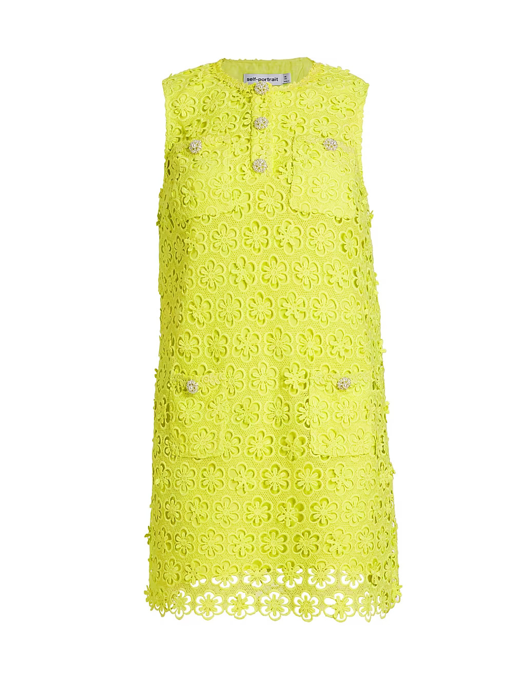 Daisy Guipure Lace Minidress | Saks Fifth Avenue