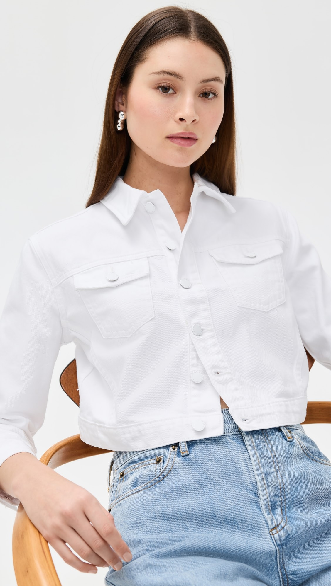 L'AGENCE Koda Crop Jacket | Shopbop | Shopbop