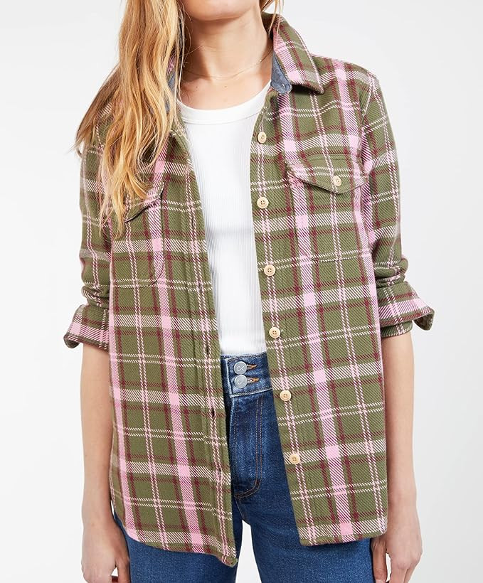 Outerknown Women's Blanket Shirt | Amazon (US)