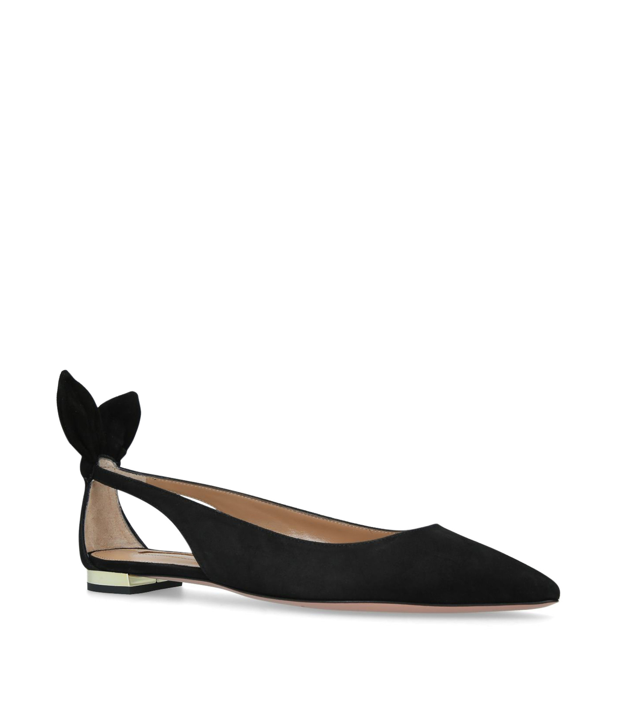 Suede Deneuve Ballet Flats | Harrods