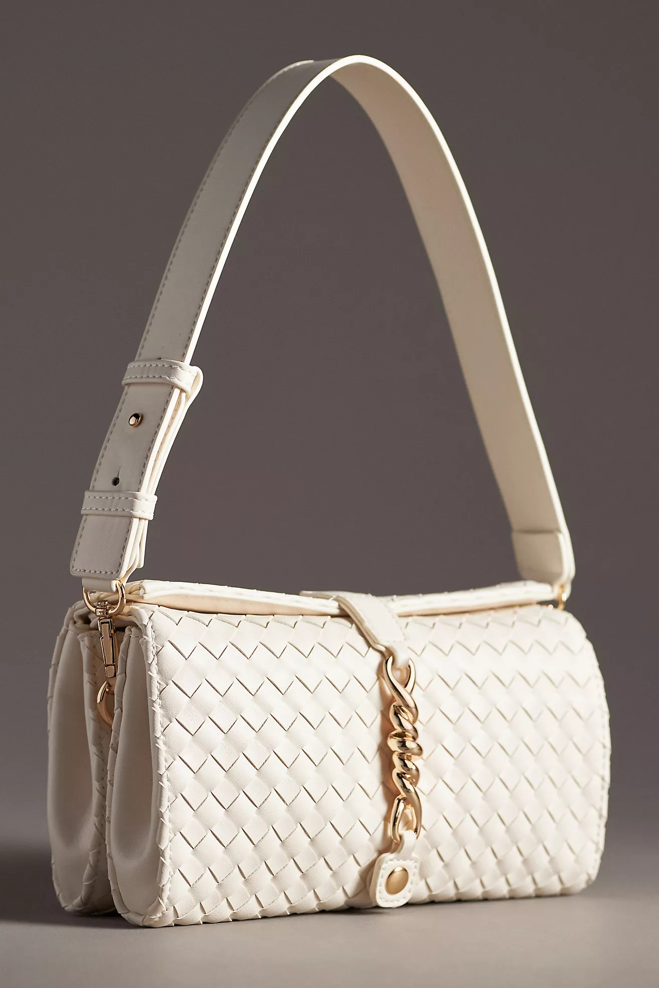 Woven Divided Shoulder Bag | Anthropologie (US)