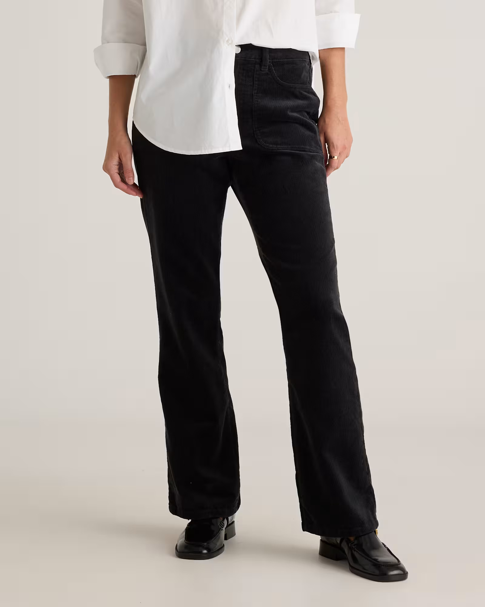 Organic Stretch Corduroy Flare Pants | Quince