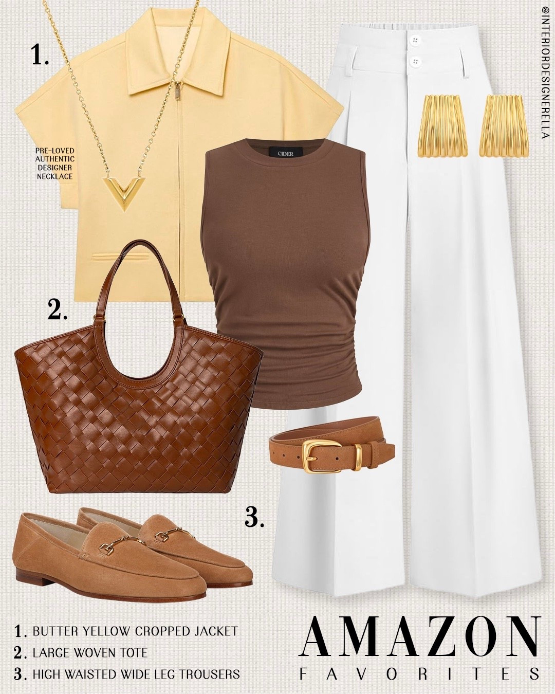 Warm neutrals with a soft pop of butter yellow for an easy, polished everyday look ✨Click on the “Shop Amazon ootd” collections on my LTK to shop!🤗 Have an amazing day!! Xo!!

#LTKootd #LTKWorkwear #LTKBeauty