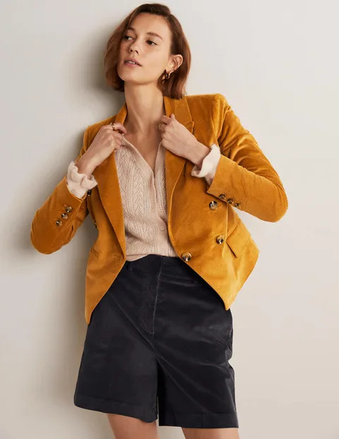 Double Breasted Cord Blazer | Boden (US)